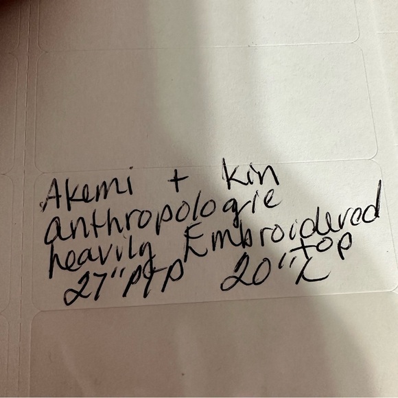 Anthropologie AKEMI + KIN Allora Size XS/S Floral Embroidered Oversized Top - Picture 10 of 11